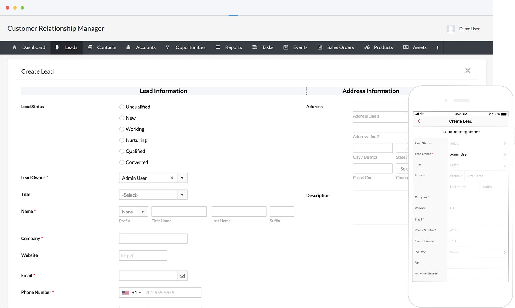 Free Customer Relationship Management CRM Software Manage Customers 