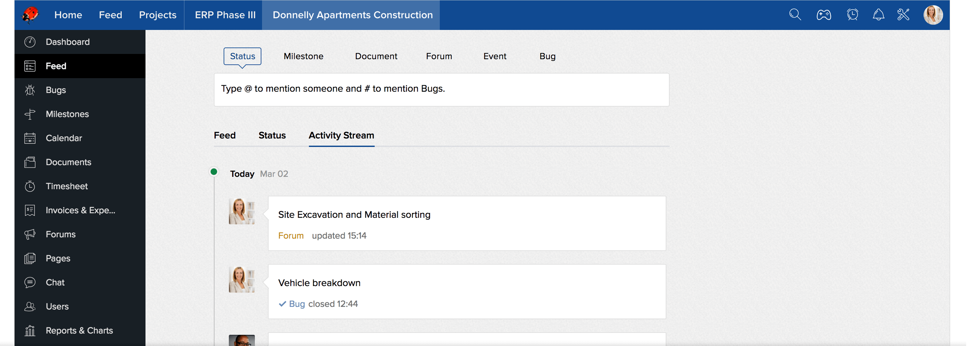 Teamzusammenarbeit Online Dashboard