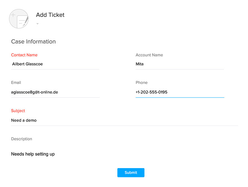 Zoho Crm Zoho Desk Bring Your Sales And Support Teams Together