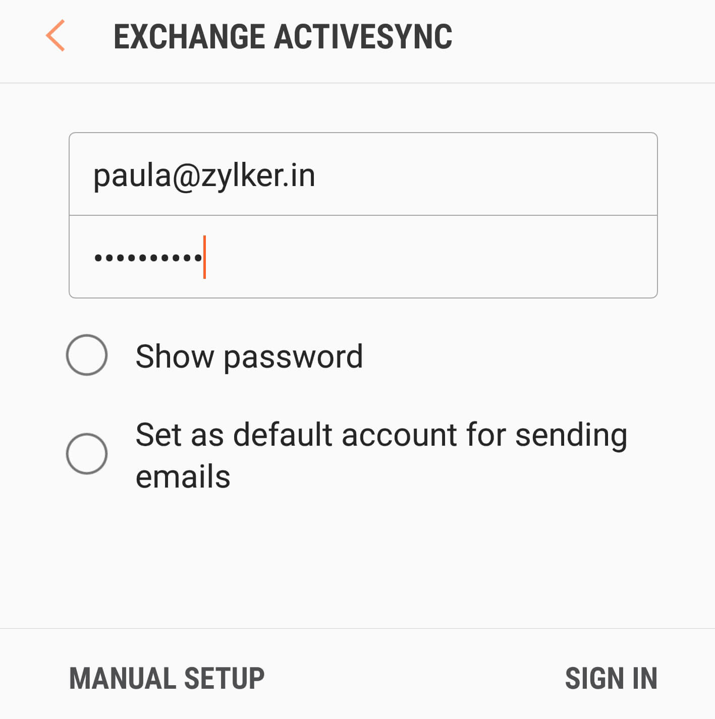 Sync calendars on your mobile device using Exchange ActiveSync