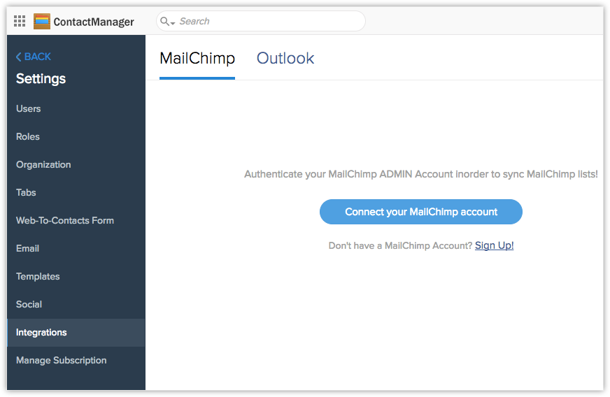 The Mailchimp Integration - Help Center