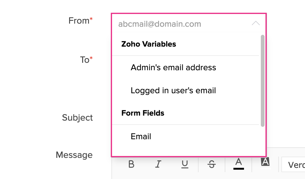 how to get notified zoho newsletter emails in mailbird