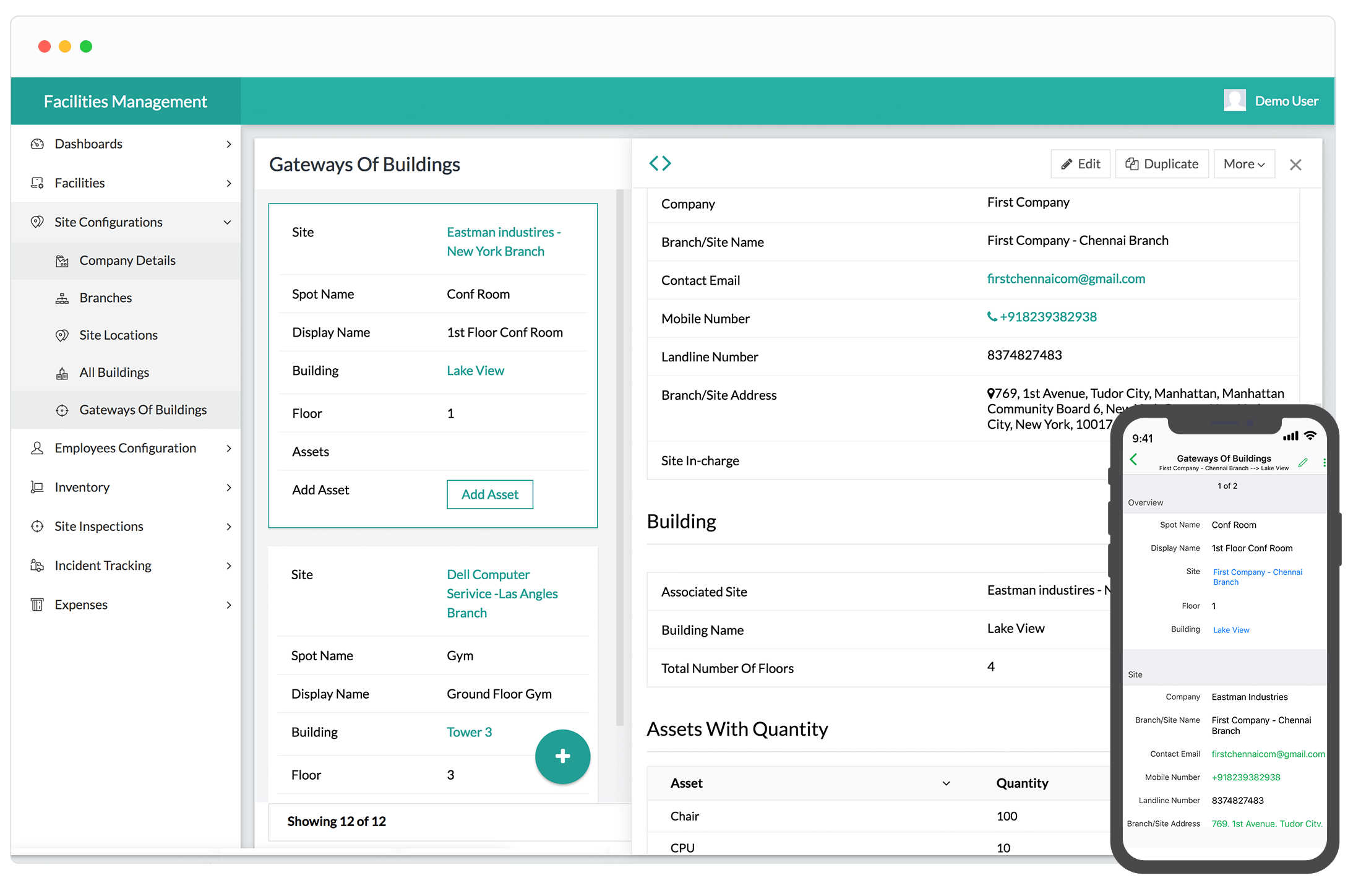 Free Facility Management Software Customizable Facility Tracker App 