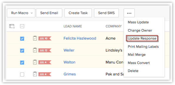 Efficiently Follow Up With Contacts Tips Zoho Crm 3047