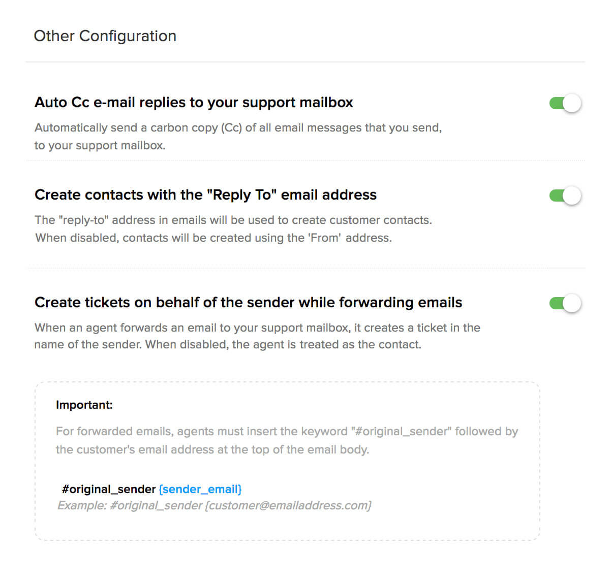 Email Ticketing System from Zoho Desk