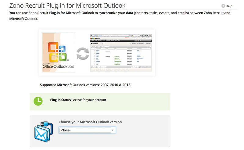 zoho outlook pdf not showing