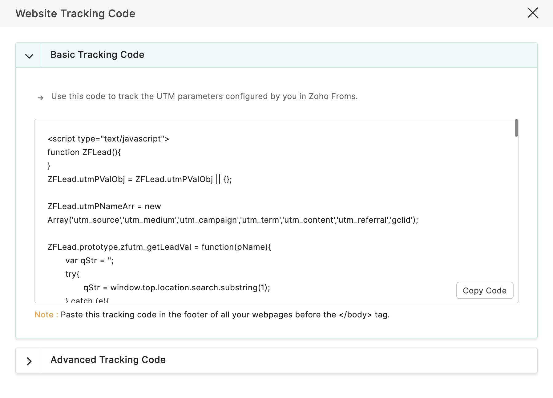 Tracking Entries Zoho Forms User Guide