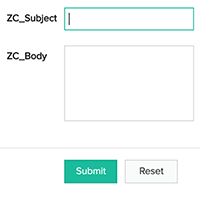 zoho web form builder