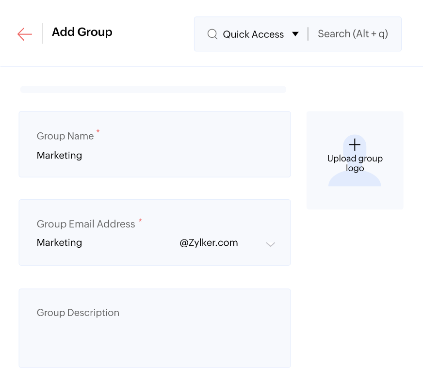 create groups in mailbird