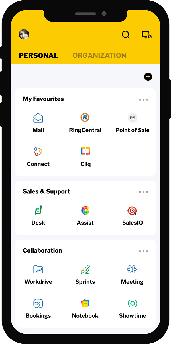 Zoho app