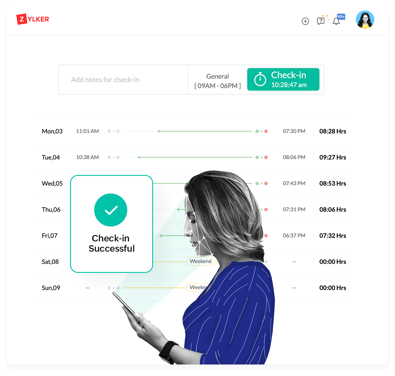 Attendance Management System | Employee Attendance Tracker | Zoho People