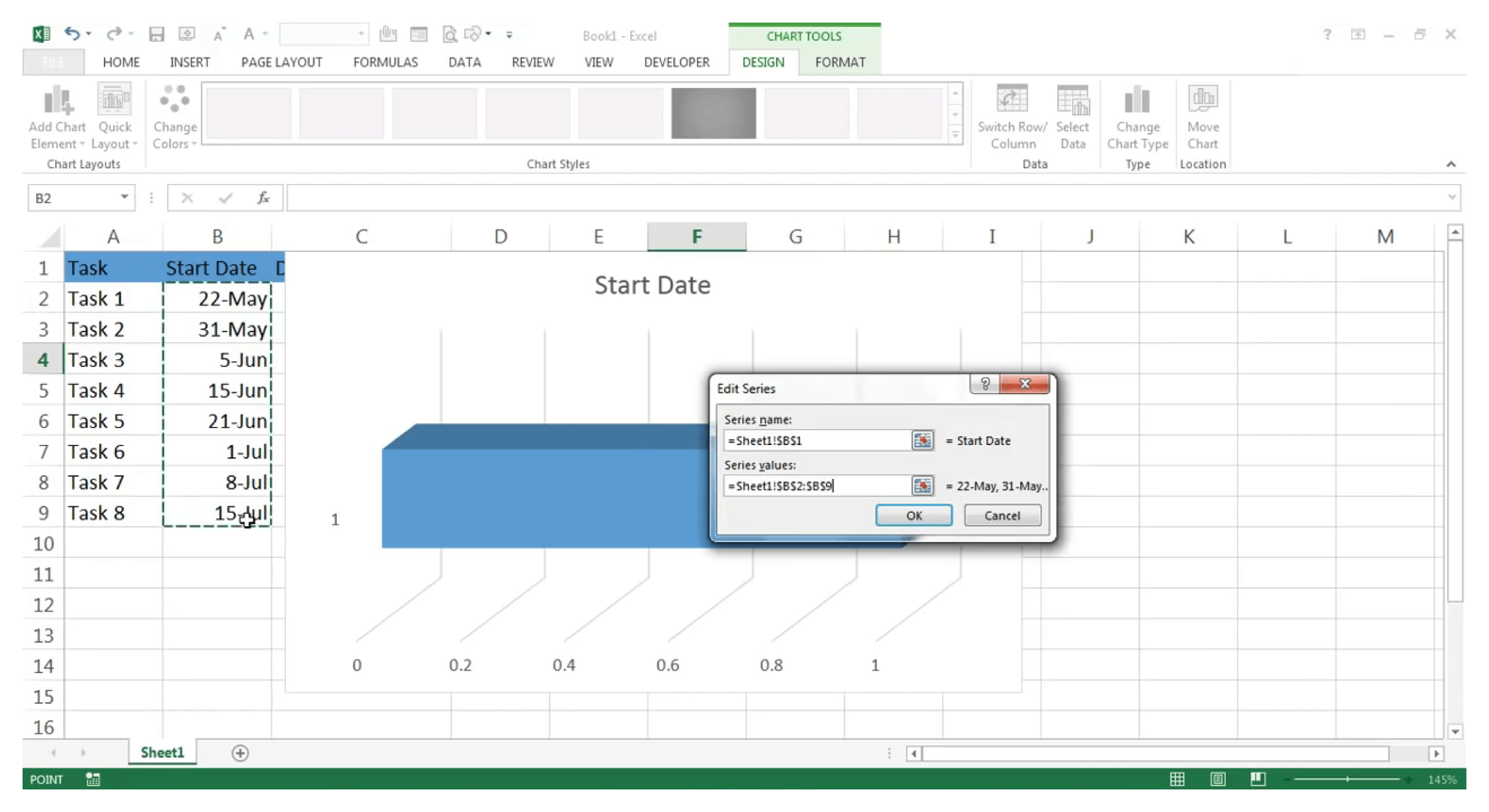 How To Make A Gantt Chart In Excel Step By Step Guide To Create 4376