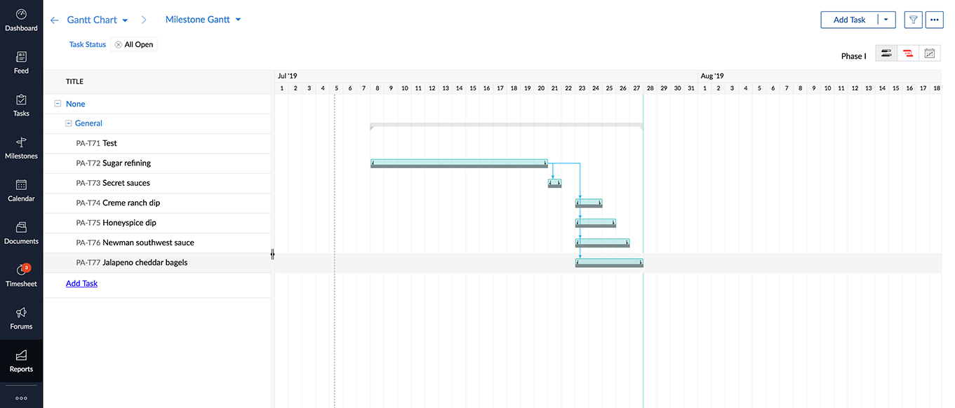 Baseline Tutorial Zoho Projects