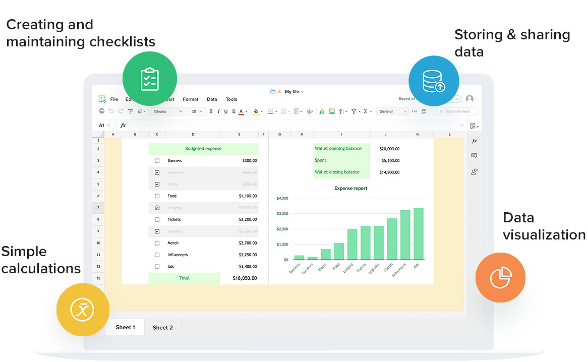 What is a spreadsheet - Definition and Uses | Zoho Sheet