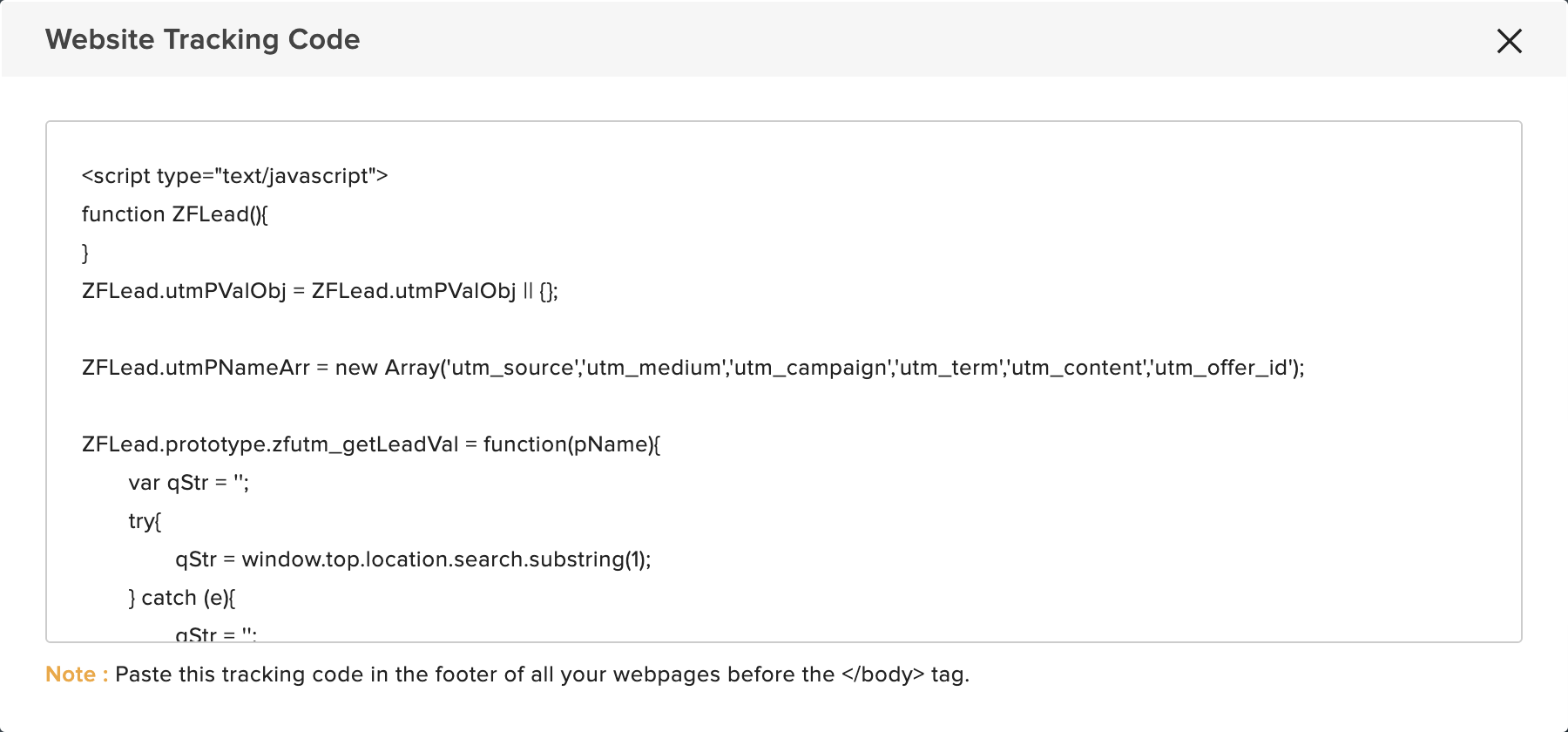 Utm Tracking Zoho Forms User Guide