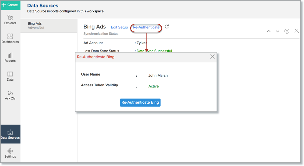 Bing Ads Insight Analytics l Zoho Analytics Help