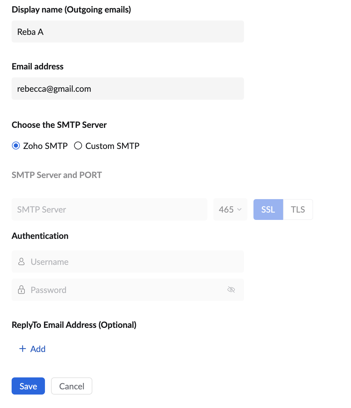 Send Email From A Different Email Address Or Alias Zoho Mail