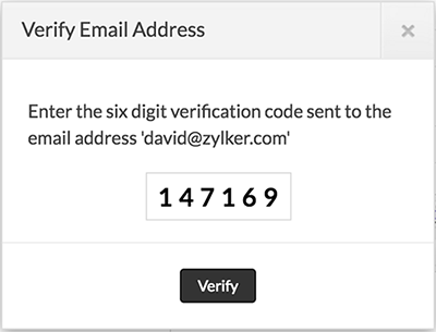 verify email address org
