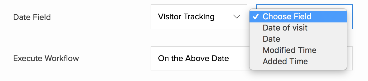 Configure Schedule To Run On A Date Field Value Zoho 3920