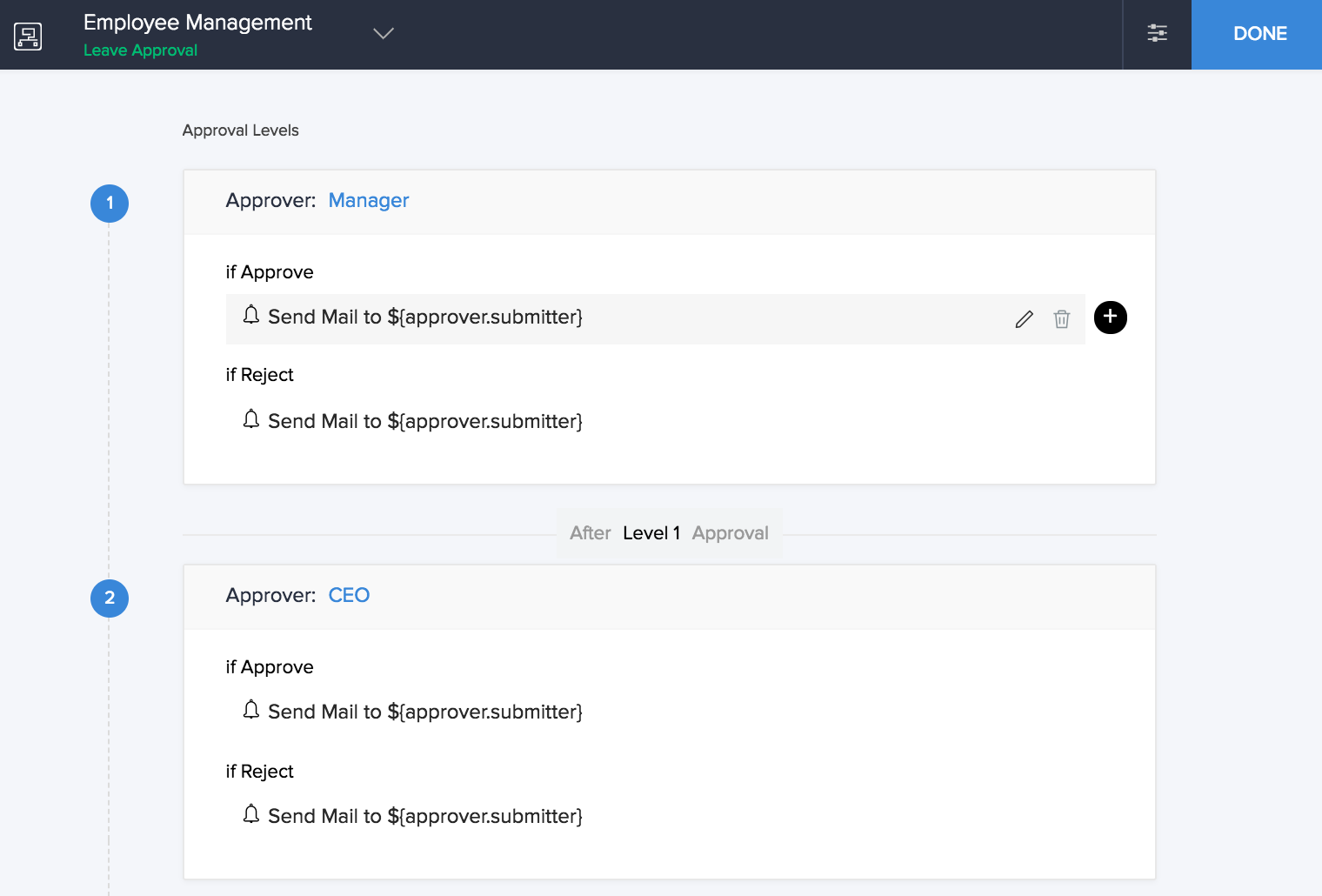 Configure Zoho Recruit Integration In An Approval Process Zoho 2884