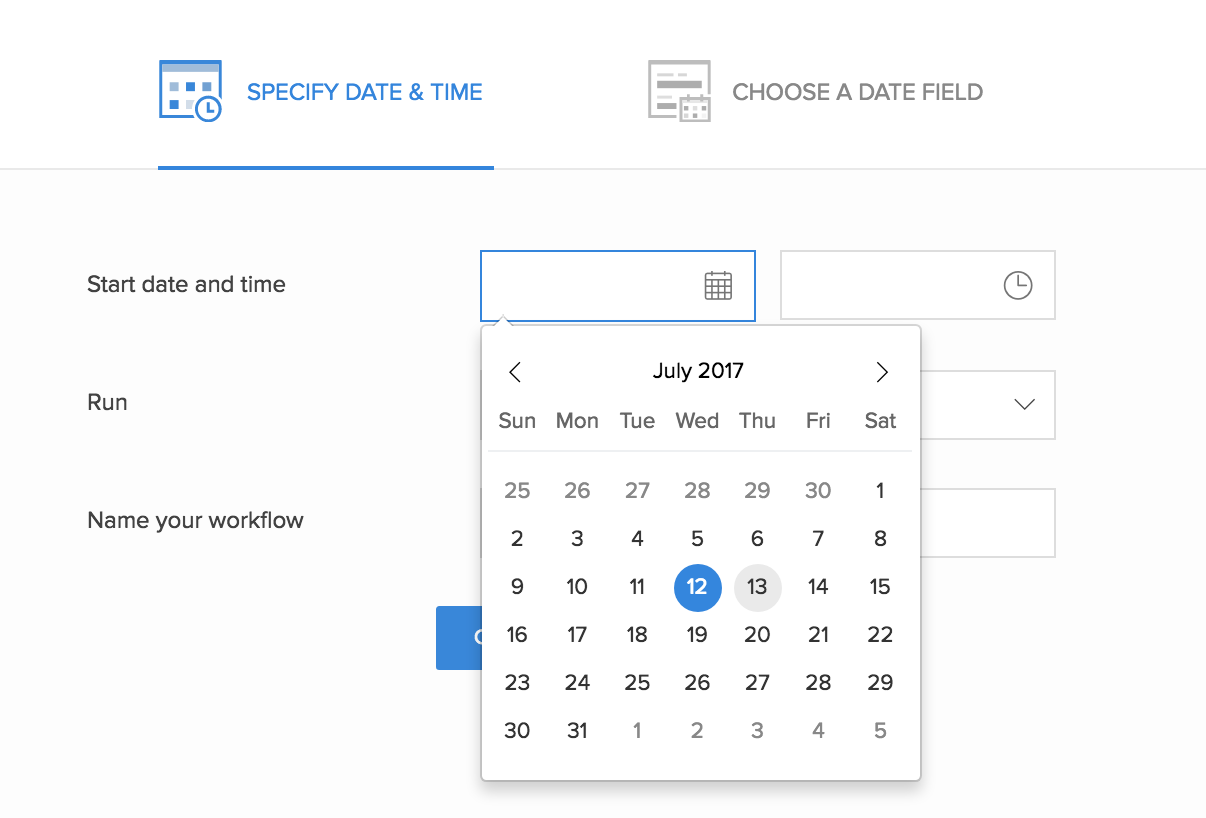 set-schedule-for-specific-date-time-zoho-creator-help