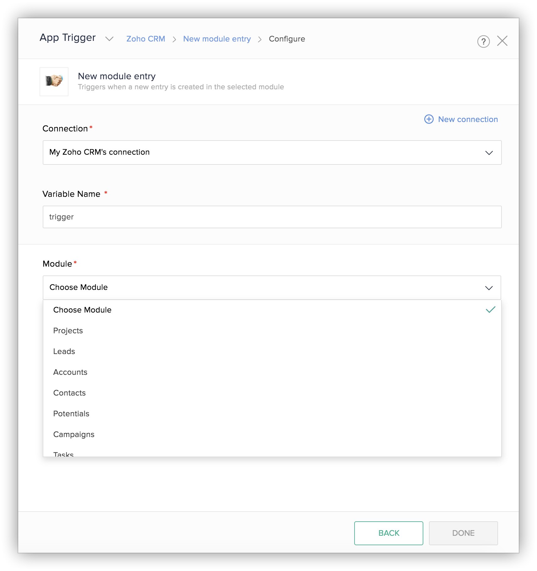 Zoho Flow Integration Connecting Zoho Writer With Zoho Crm 2415