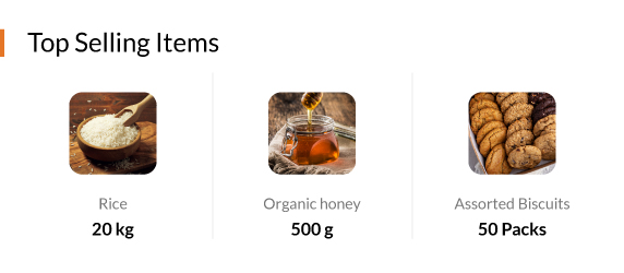 Built-in reports on sales, inventory, receivables, payments, purchases and more