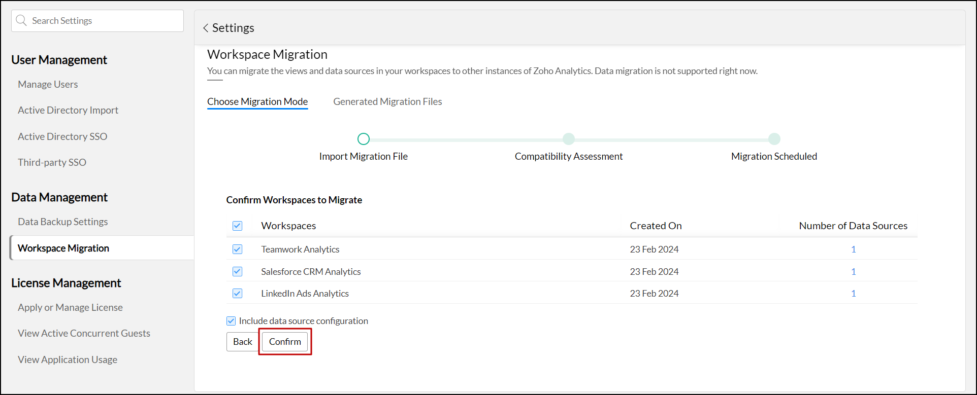 zoho-analytics-confirm-workspaces-to-migrate