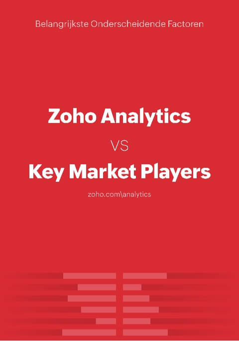 Zoho Analytics vs Key Market Players