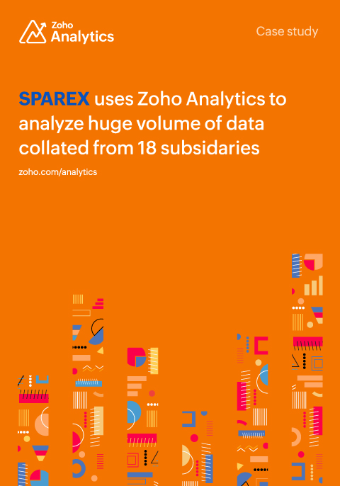 Sparex with Zoho Analytics