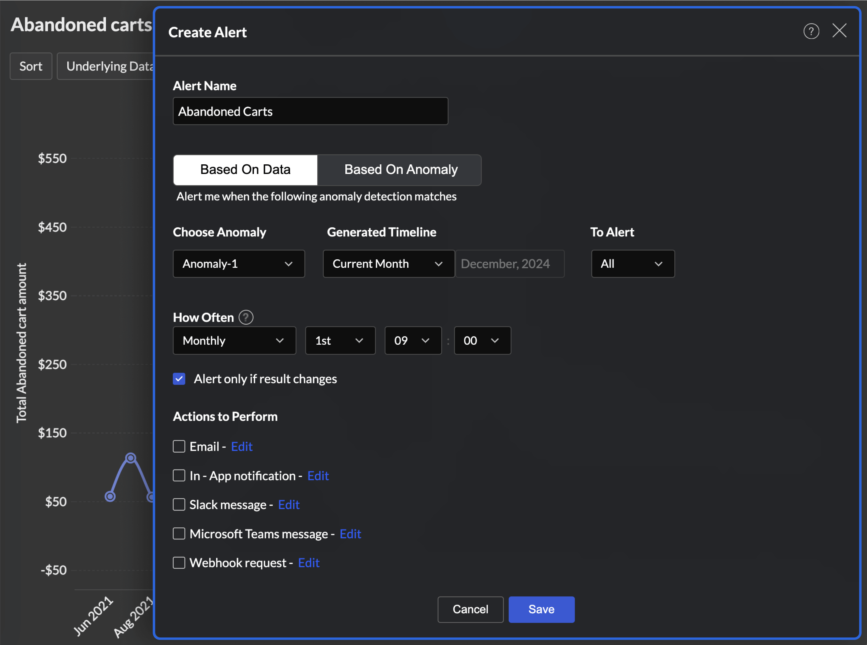 Data Alerts