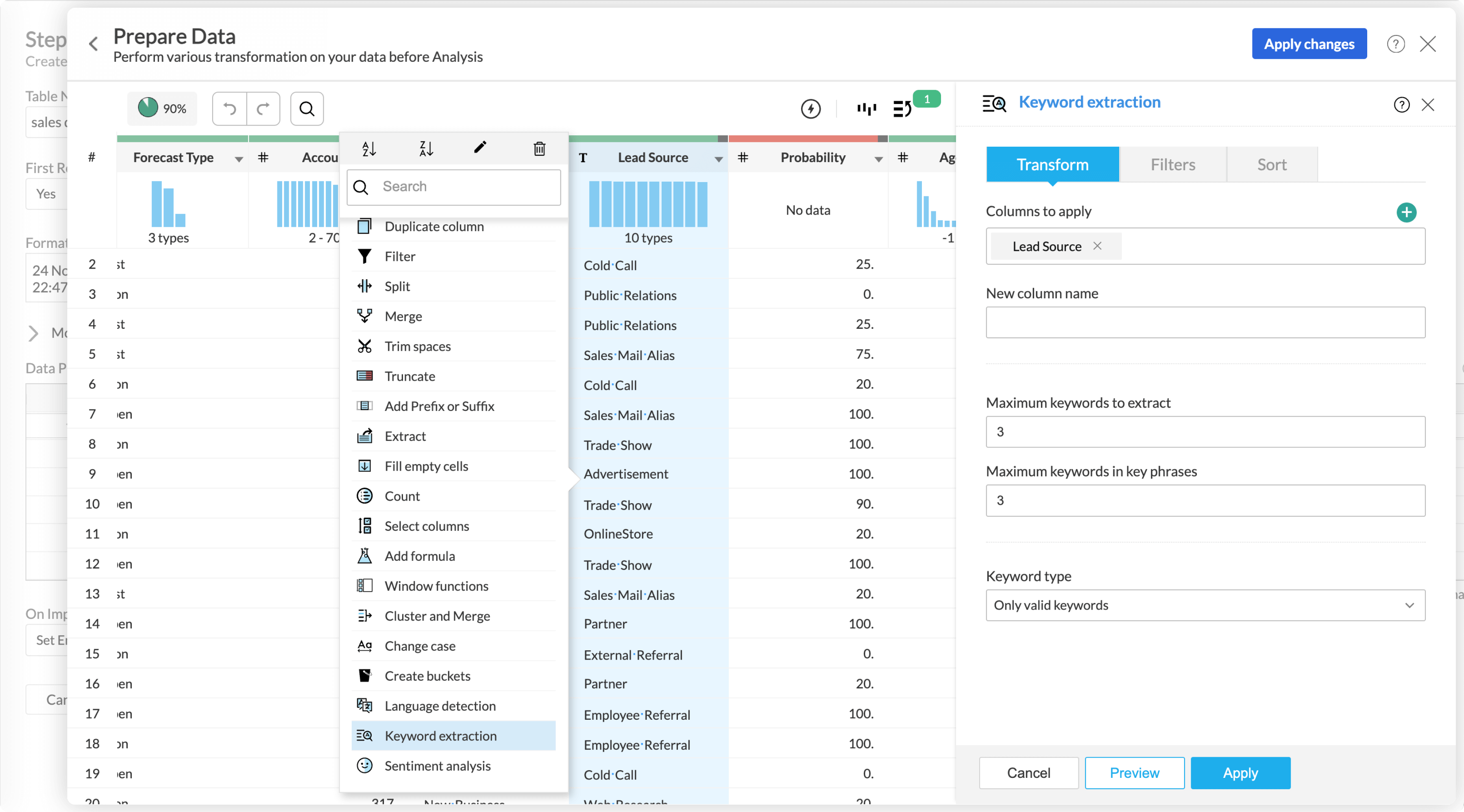 Enrich data