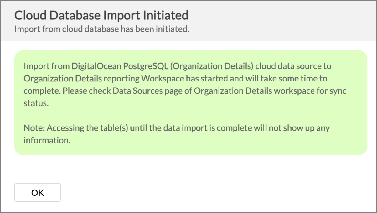 Importing Data From DigitalOcean PostgreSQL