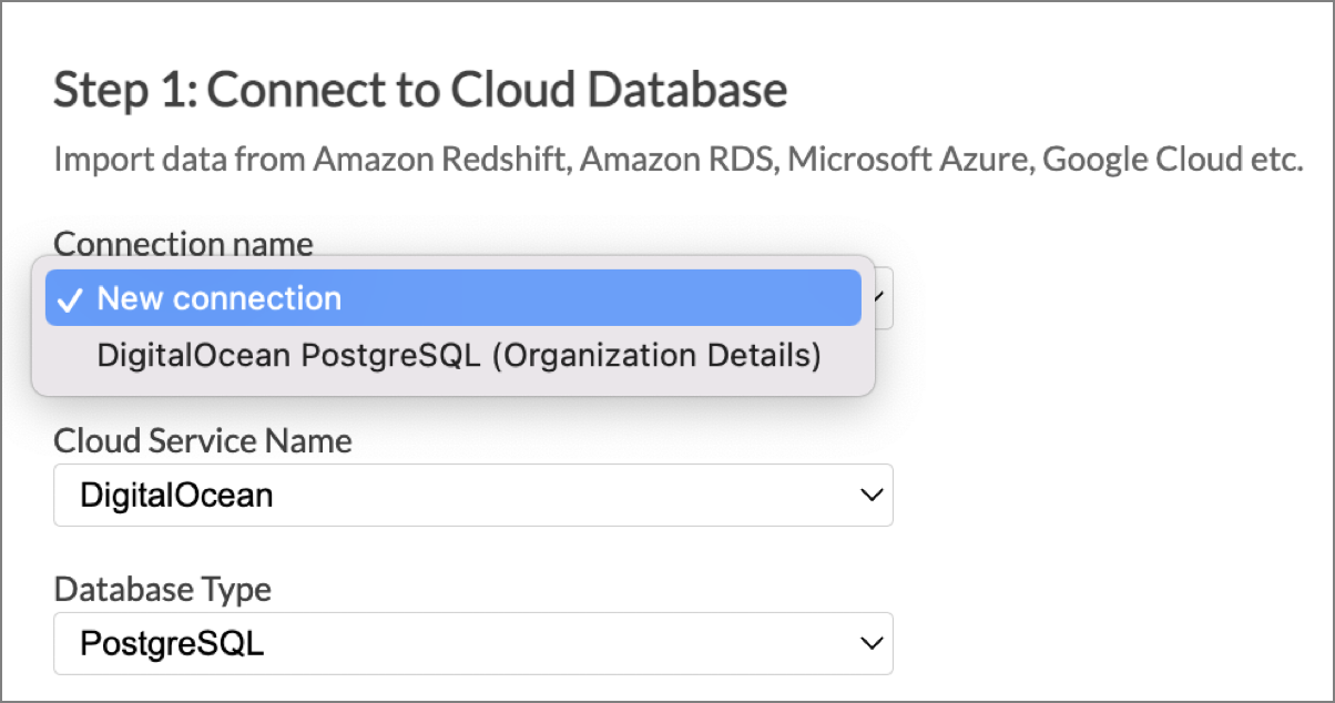 Importing Data From DigitalOcean PostgreSQL