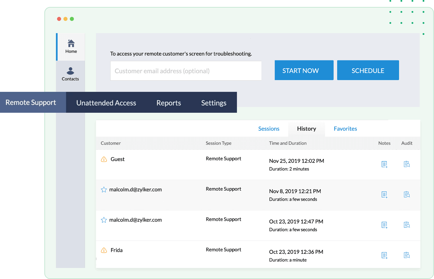 Connect to remote desktop