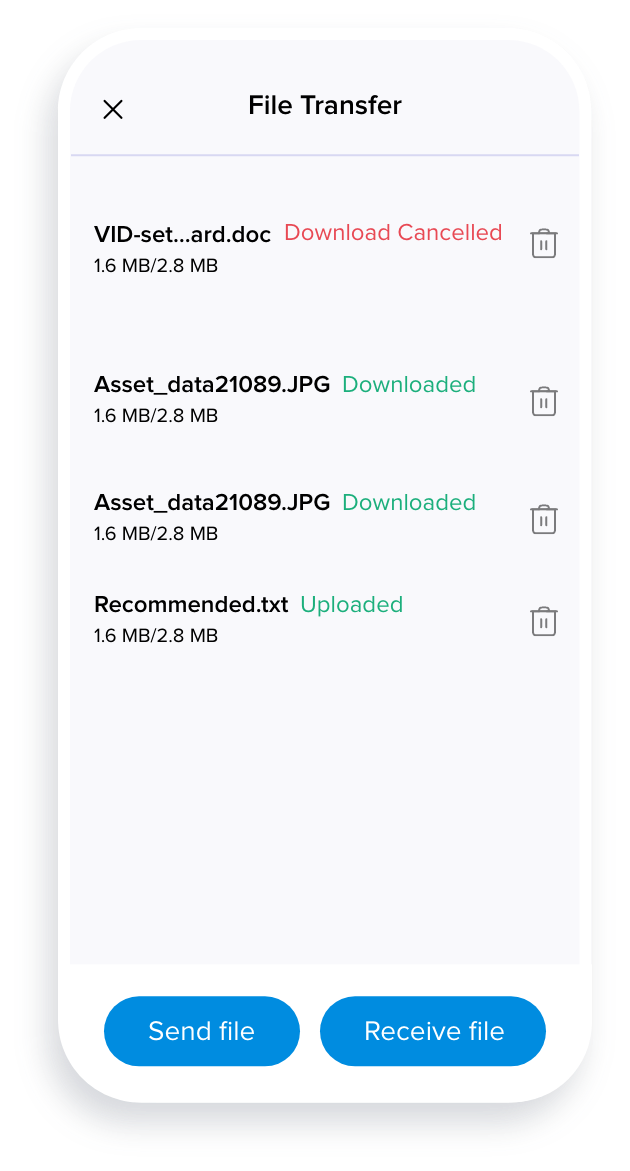 Kontrol perangkat iOS jarak jauh - Zoho Assist