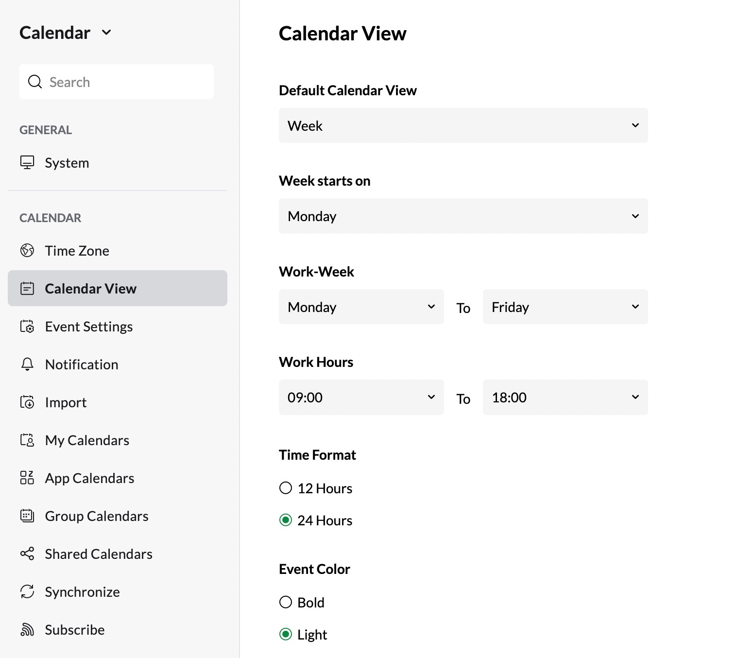 How to create a calendar Zoho Calendar