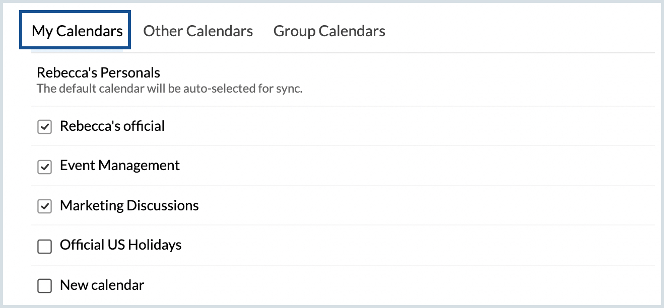 How to sync calendar on iPhone using CalDAV sync Zoho Calendar