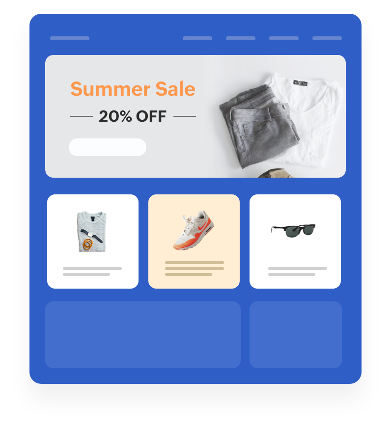 E-commerce tools