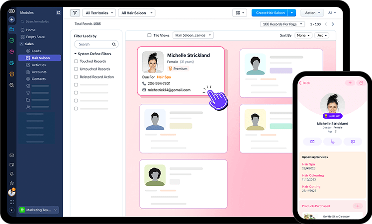 customized list view