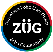 Logotipo del grupo de usuarios de Zoho de Barcelona