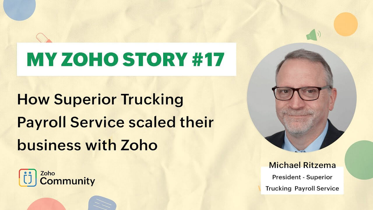 My Zoho Story