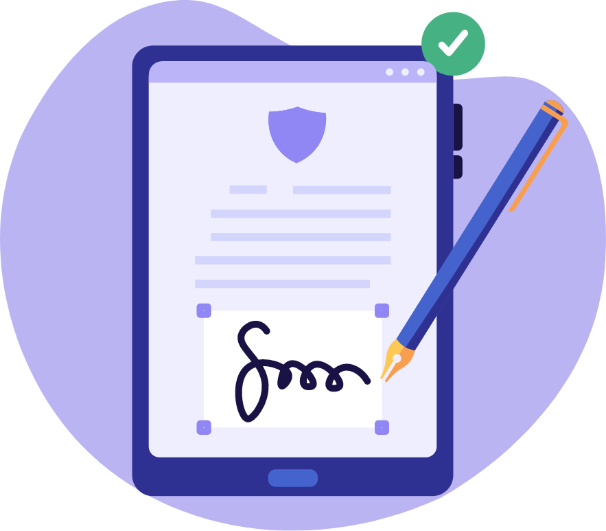 electronic signature contract