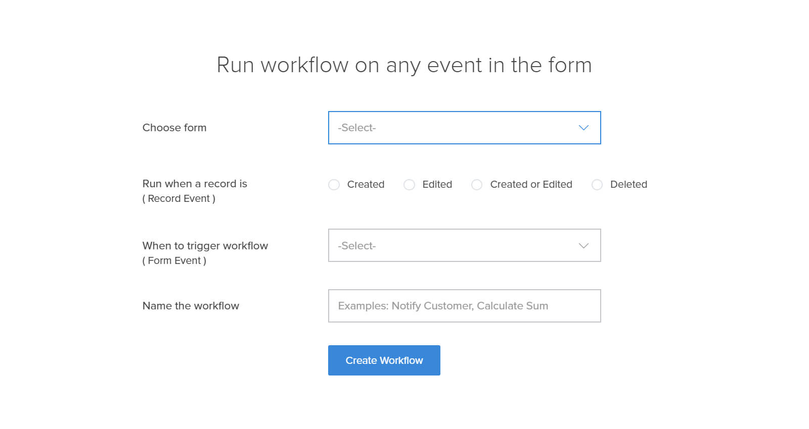 Factor in scenarios and stay notified