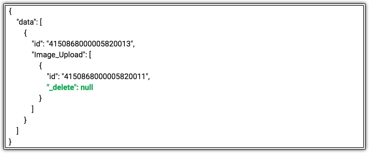 image upload field structure