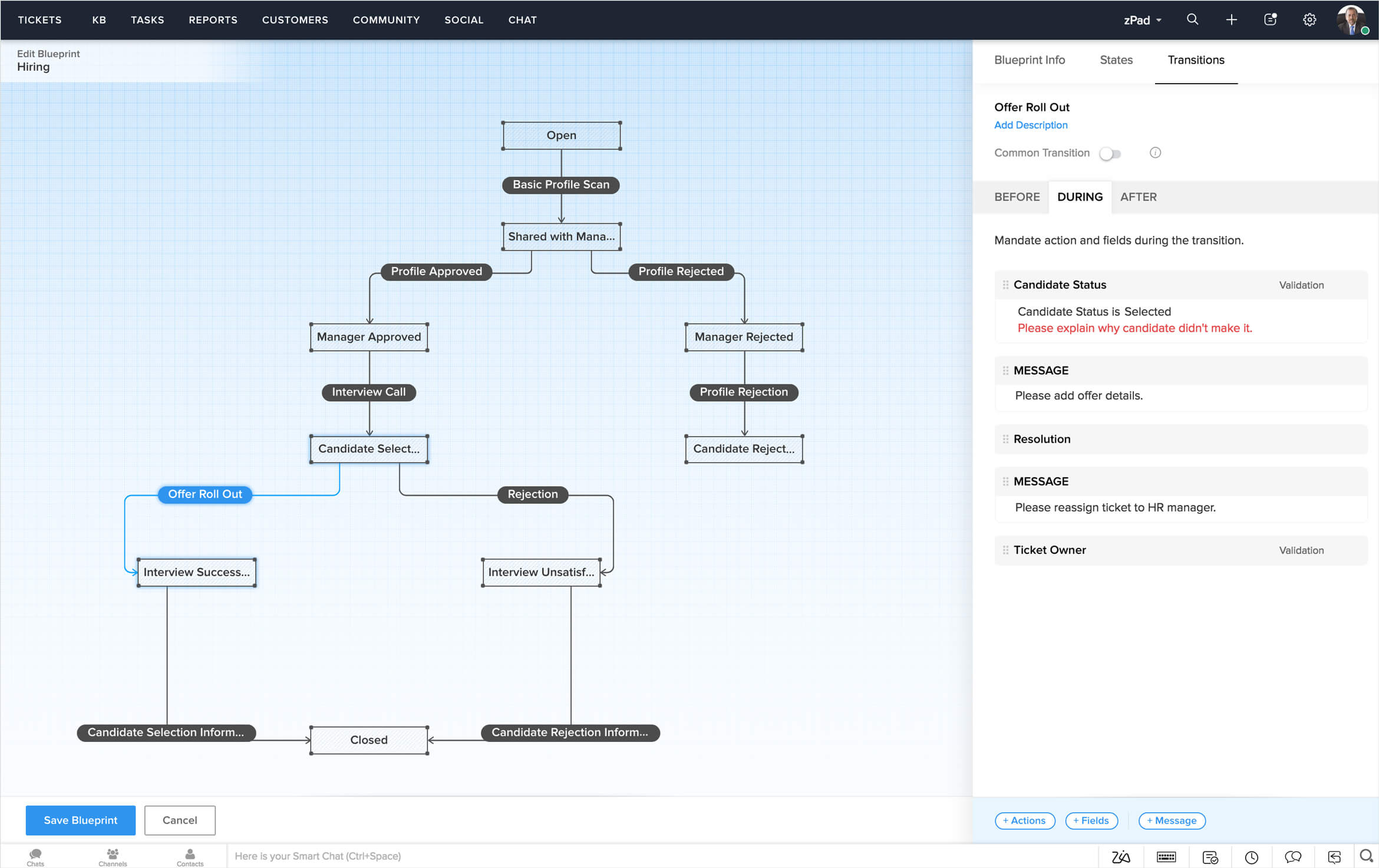 Zoho Desk offer two kinds of Automatic Assignment Rules.