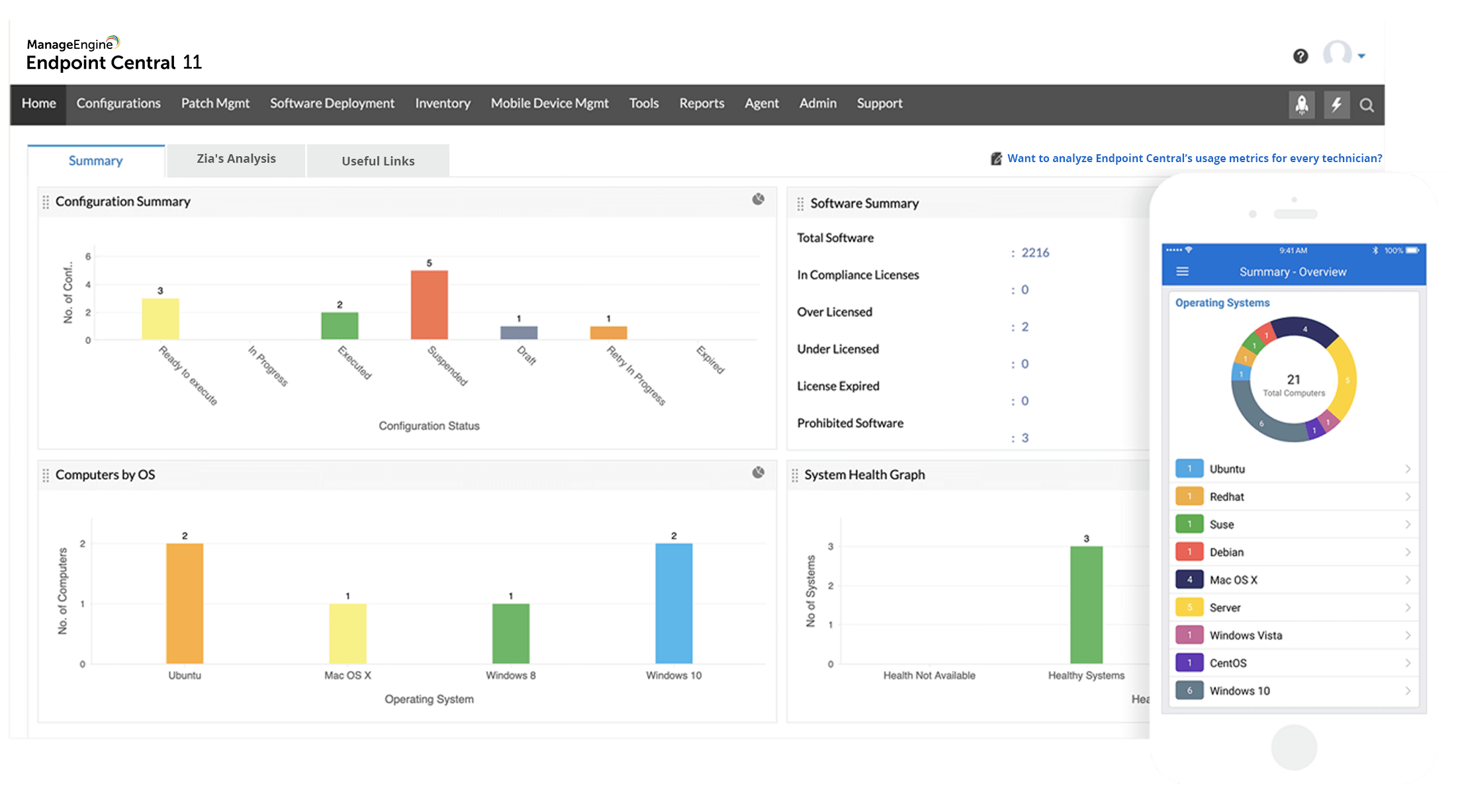 Endpoint Central Cloud Unified Endpoint Management ZOHO