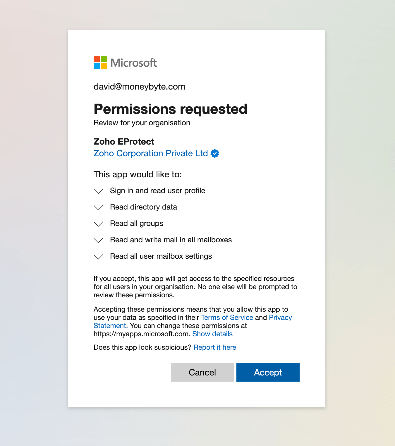 Provide Access Permissions