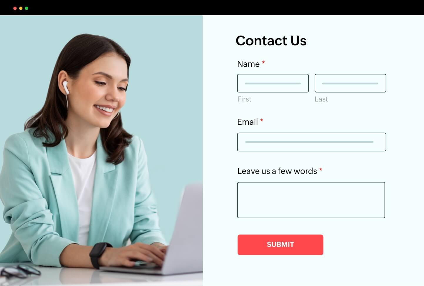 Free Contact Form Generator  Contact Us Forms Builder – Zoho Forms