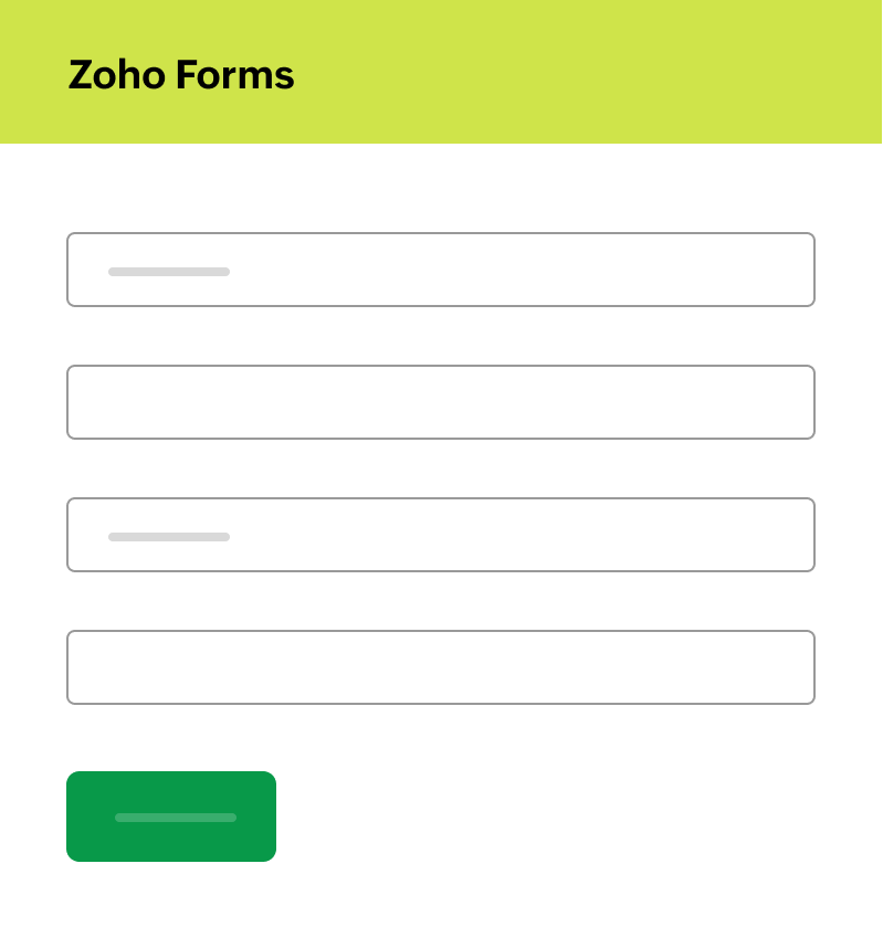 Master data collection: Create and manage powerful forms with Zoho Forms